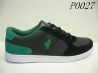 nouveau ralph lauren pony chaussures for hommes price classique 0027 noir vert